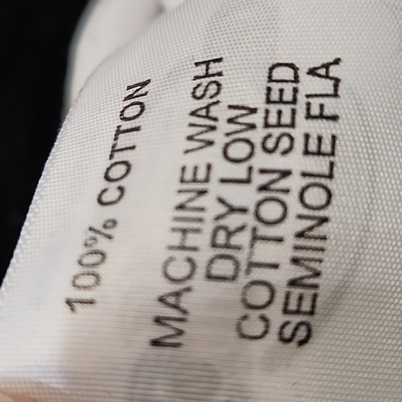 Vintage Authentic Cotton Seed Products Emerald Coast Scuba Destin FL Jacket SZ M - Picture 8 of 8